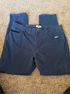 Joseph Abboud Navy Blue Chino Pants